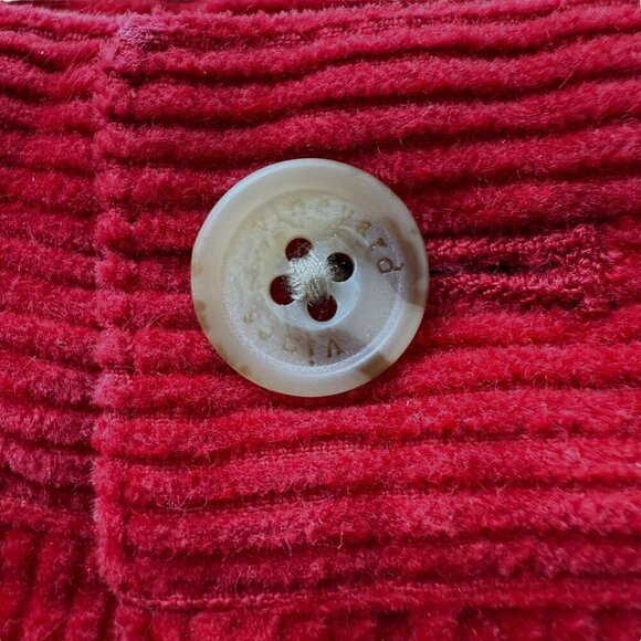 VINEYARD VINES Boys Corduroy Pants Holiday Red Size 14 Medium Wide Wale Dress Pa - Picture 10 of 12